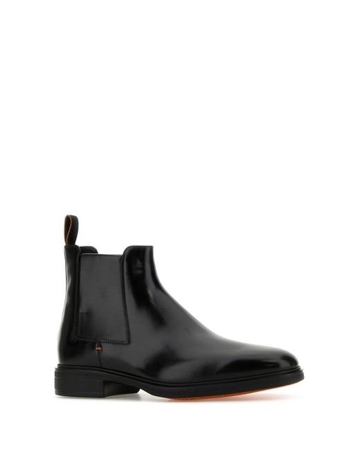 Santoni Black Easy Onc