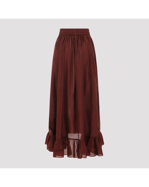 Zimmermann Aster Lange Rok in het Brown