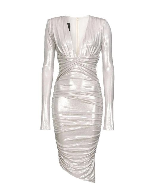 Pinko White Alteo Dress
