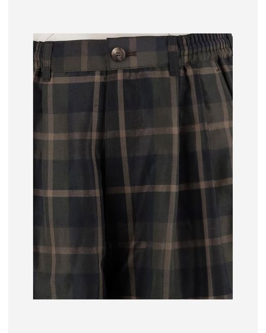 Comme des Garçons Comme des Garcons Leinenmischung kurze Hosen in Black für Herren