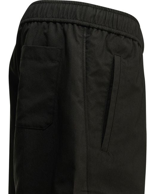 Givenchy Black Short With Logo for men