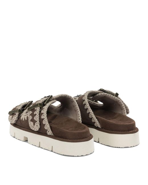 Mou Brown Sandalen