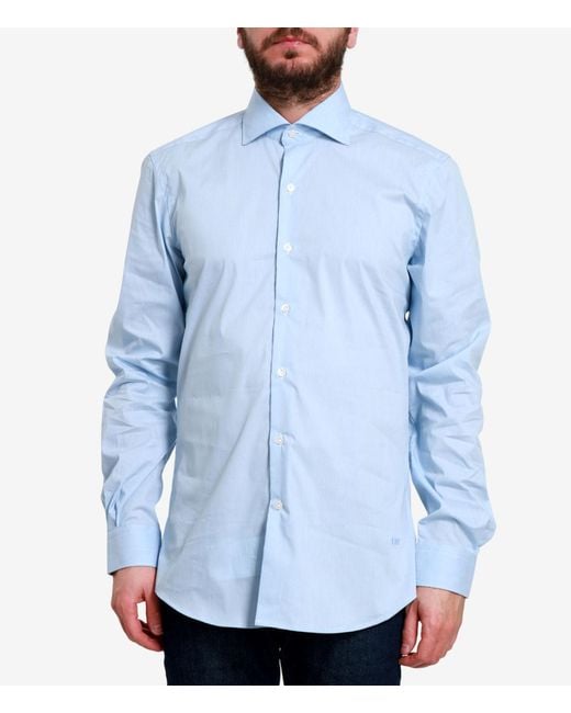 Fay Blue Shirts for men