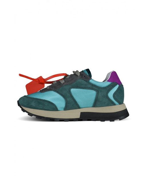 Off-White c/o Virgil Abloh Green Hg Runner Sneakers