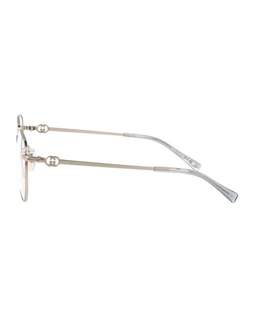 Gucci Multicolor Metal Glasses