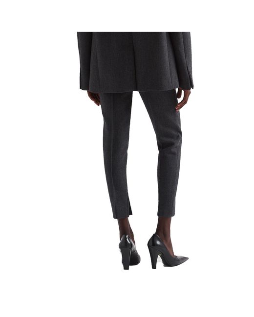 Prada Blue Wool Pants