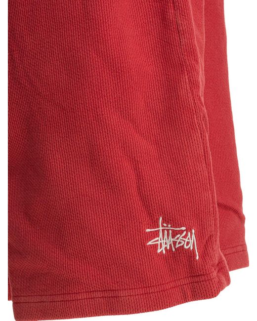 Stussy Red Shorts