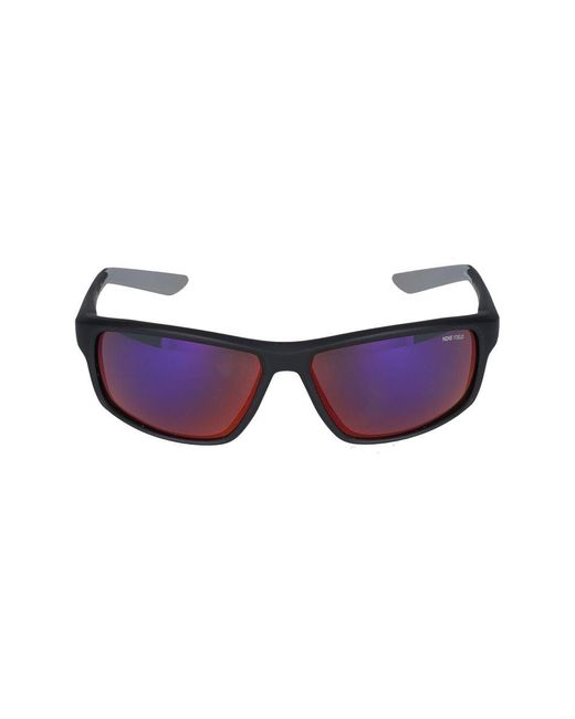 Gafas de sol Adrenalina 22 E DV2154 010 Matte Black/Field Tint/15/130 Nike de color Purple