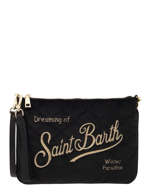 Mc2 Saint Barth Pochette Bag Met Schouderriem in het Black