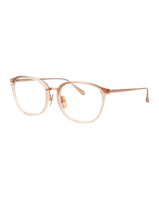 Linda Farrow Multicolor Ash/Rosegold/ Acetate Glasses