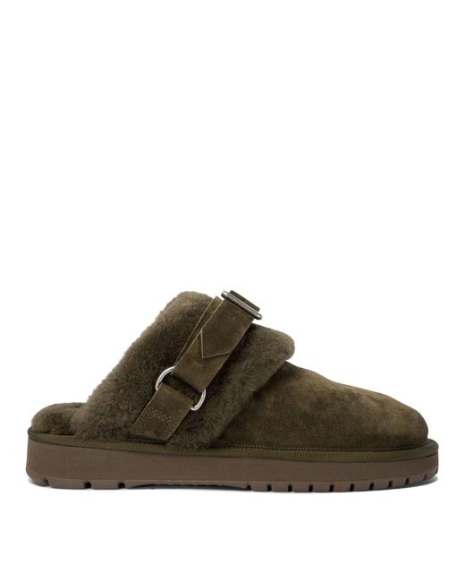Burberry Brown "Chubby Low" Slippers for men