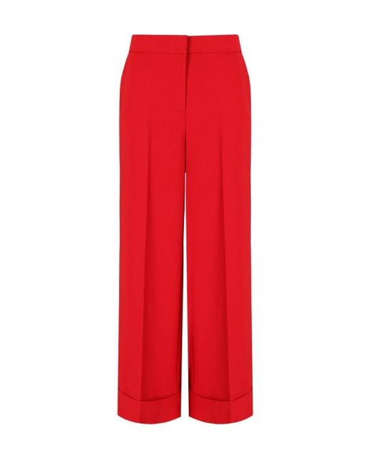 Essentiel Antwerp Red Imo Cropped Pants