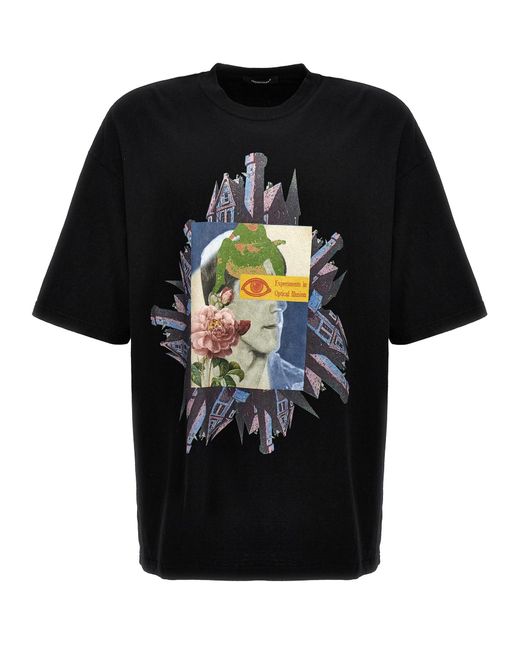 Undercover Black Printed T Shirt