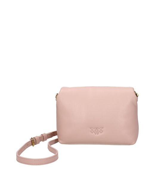 Pinko Pink Borse A Tracolla Love Donna Pelle Rosa/Rosa Cipria for men