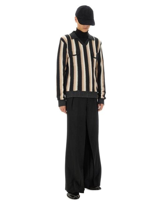 Sasquatchfabrix Black Game Shirt for men