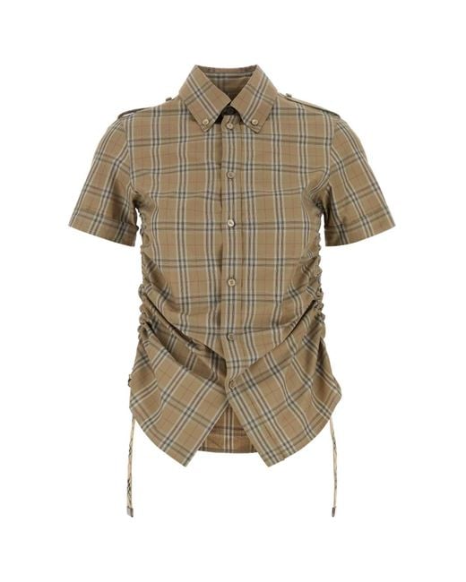 Burberry Green Shirts
