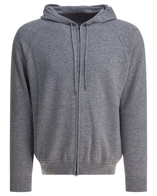 Herno Kasjmier Vest in het Gray voor heren