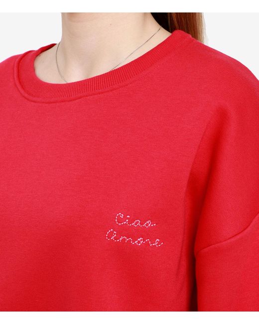 Pulls Rouge Giada Benincasa en coloris Red