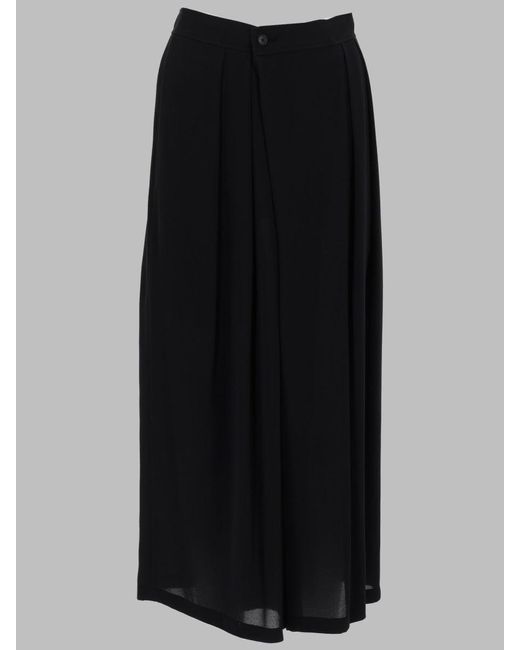 Vince Black Chic Mini Skirt Trousers For