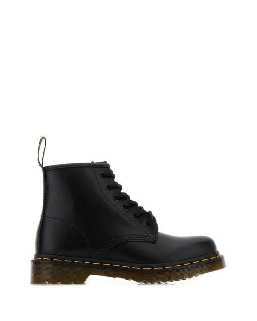 Dr. Martens Black 101 Ys 6 Eye Boot
