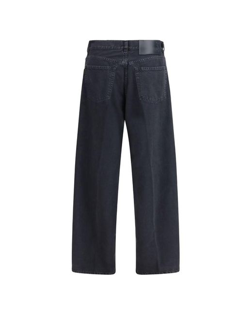 Haikure Blue Bethany Wide-Leg Denim Jeans