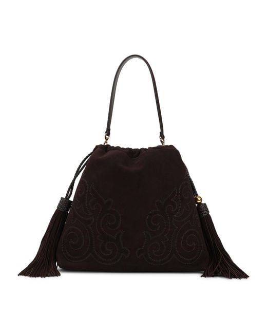 Etro Black Kalispera Medium Bag