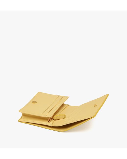 MCM Yellow Wallets