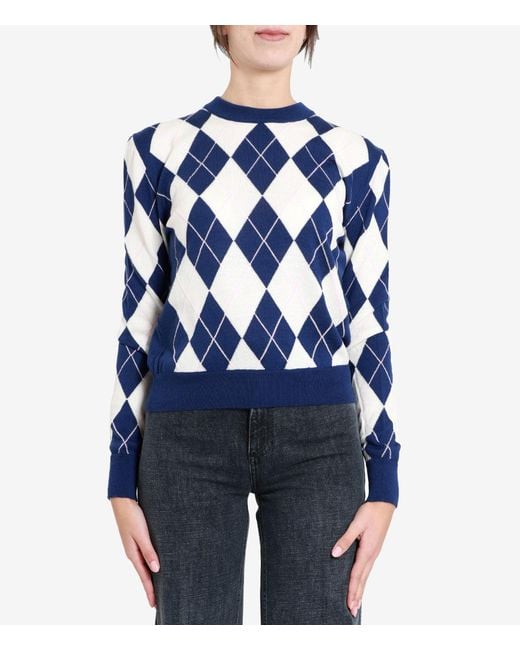 MSGM Blue Sweaters