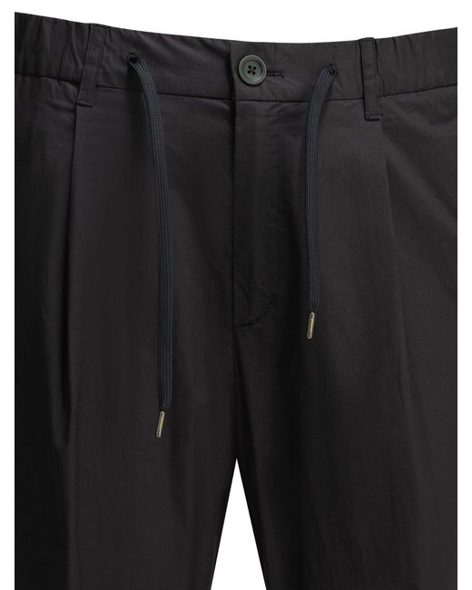 Herno Gray Casual Cotton Pants for men