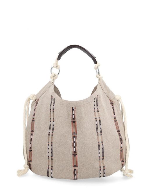 Isabel Marant Natural Mini Tote Handbag