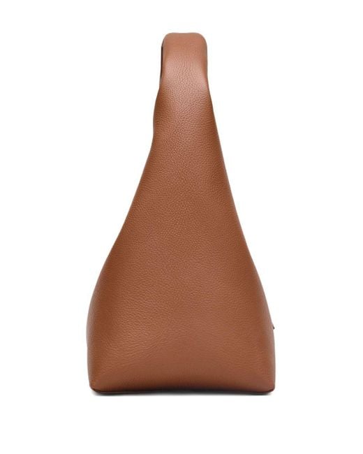 Marc Jacobs Brown The Sack Leather Handbag