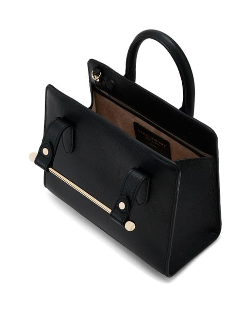 Strathberry Black The Nano Handtasche