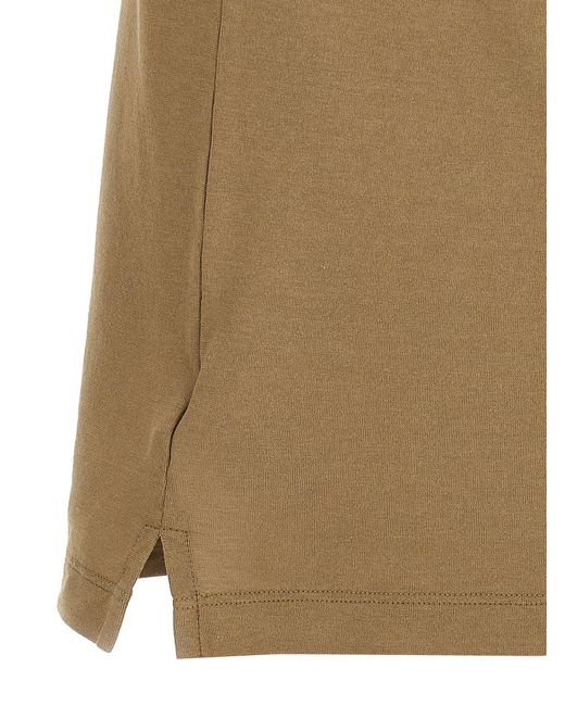 Polo 'Ice Cotton' Zanone en coloris Natural