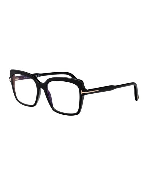 Tom Ford Black Nero Lucido Acetate Optical Glasses