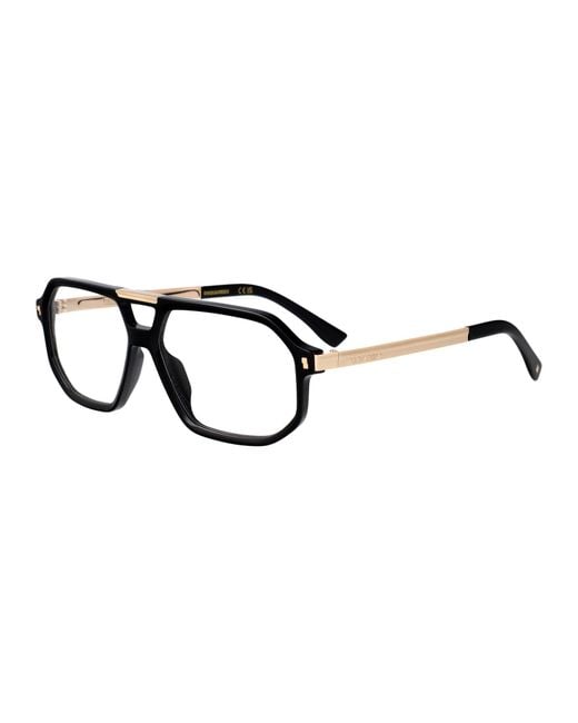 DSquared² Black Acetate Glasses