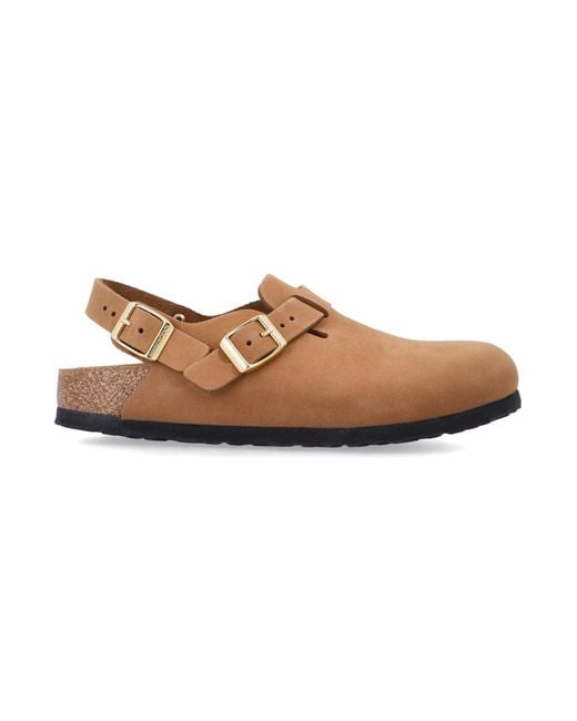 Birkenstock Brown Tokio Mink Nubuck Clog