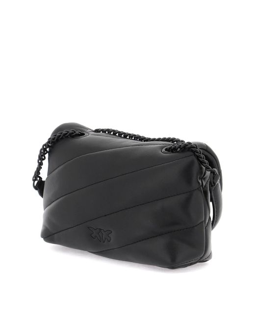 Pinko Black Love Baby Puff Quilttasche