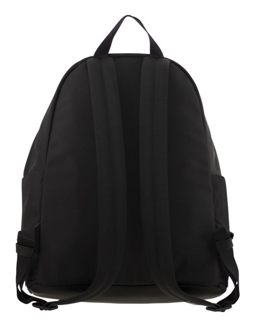 Moncler Black New Pierrick Water Repellent Backpack for men