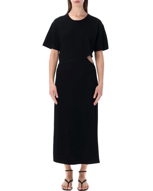 THE GARMENT Black Madison Cut-Out Knit Dress