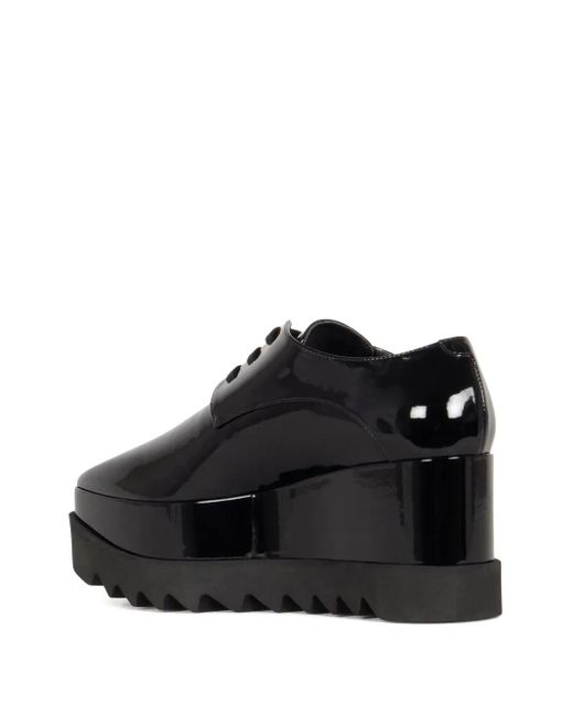 Stella McCartney Black Oxford Elyse Shiny 80Mm