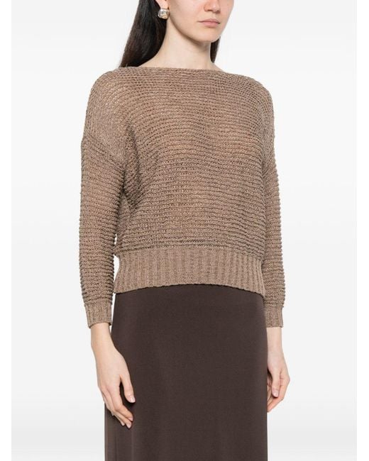 Base London Natural Cotton Blend Sweater