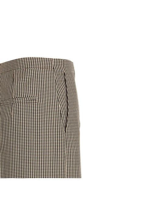 Pantalon de laine Fendi en coloris Gray