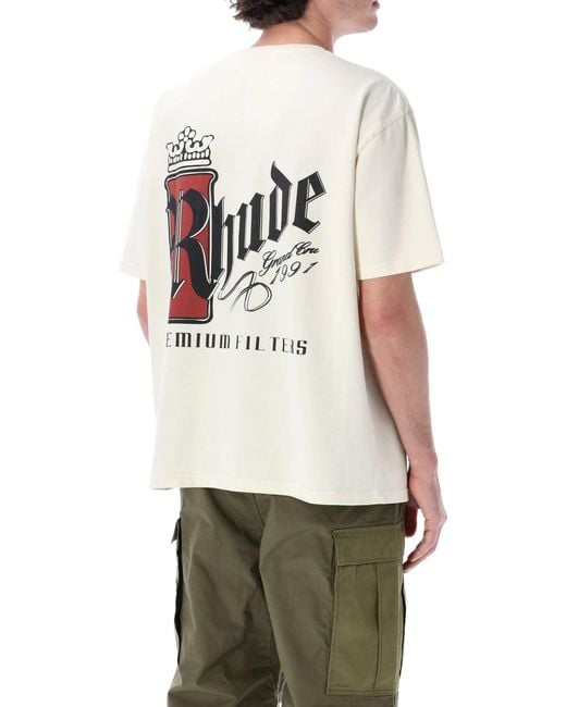 Rhude White Fumar 91 T-Shirt