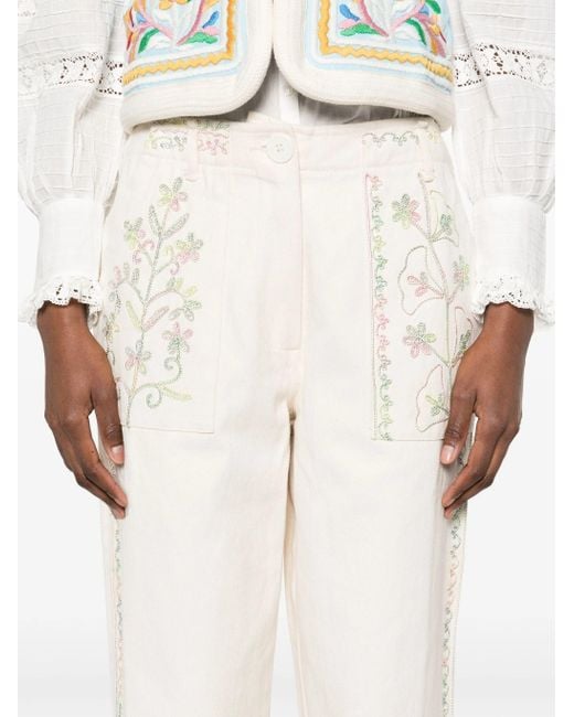 Antik Batik White Alex Pant Clothing