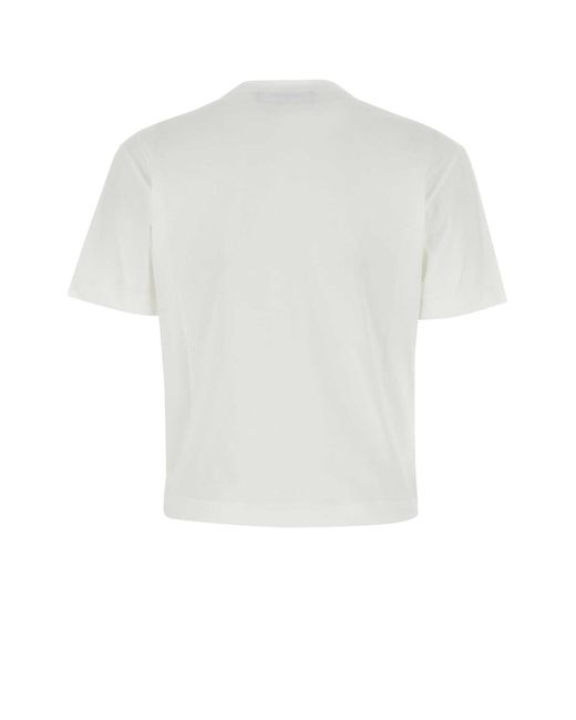 DSquared² White Dsquared Jersey T-Shirt