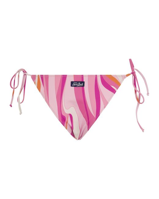 Fancy Swim Triends with Ties di Mc2 Saint Barth in Pink