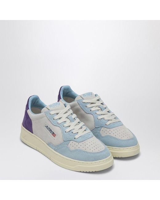 Autry Blue Medalist Sneakers