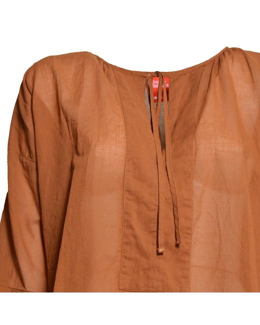 ..,merci Shirts in het Brown