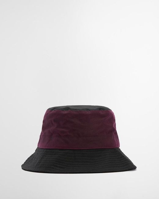 Barbour Red Brackley Wax Hat