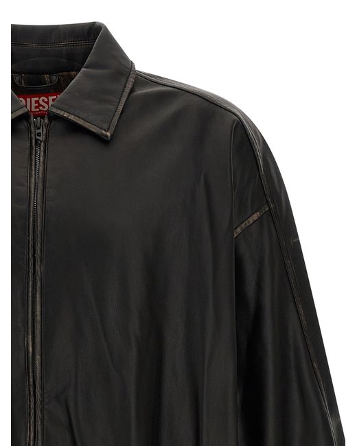 DIESEL Black 'J-Ake' Jacket for men